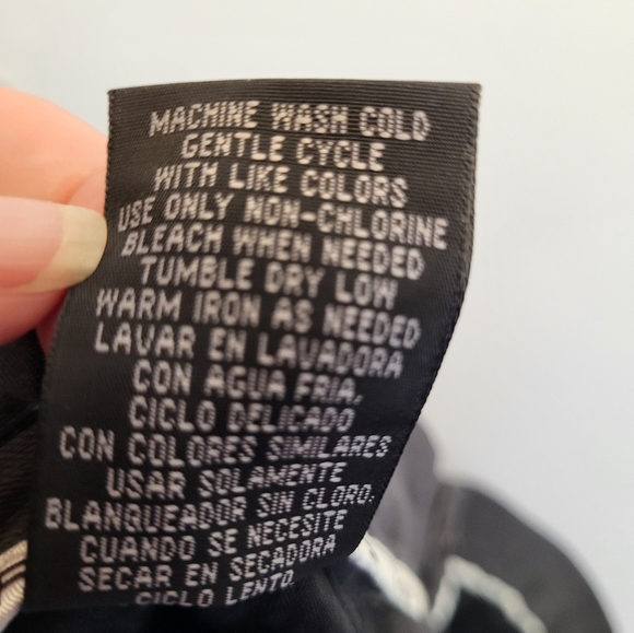 J. Ferrar Men's Black Dress Pants with Pressed Creases W32 x L30 - Picture 6 of 6